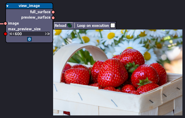 view_image node after execution